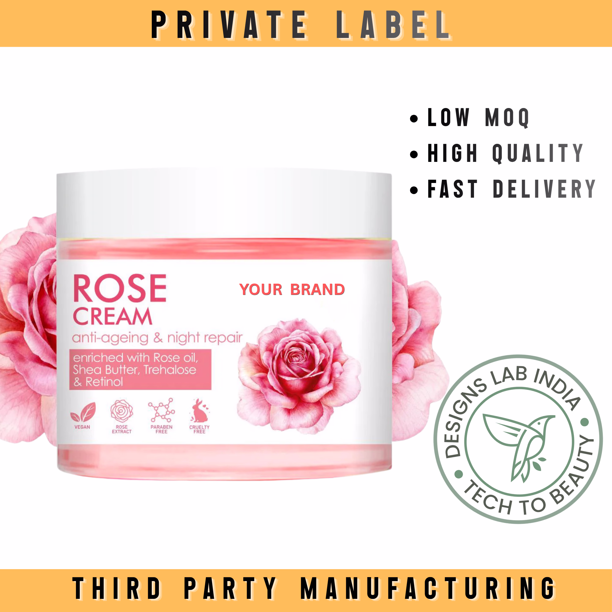 Rose Face Cream